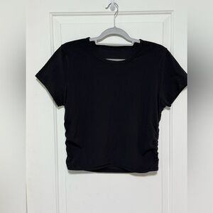 Lululemon Black Short Sleeve Tee All It Takes Nulu
